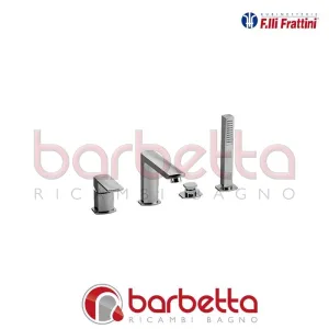 BATTERIA PER BORDO VASCA MONOCOMANDO CON BOCCA MODUS FRATTINI 52029