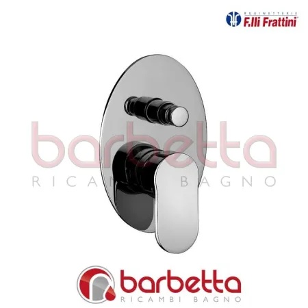 MONOCOMANDO INCASSO CON DEVIATORE AUTOMATICO FOSCA FRATTINI 86010