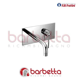 BATTERIA LAVABO A PARETE SENZA SCARICO GINGO FRATTINI 45034