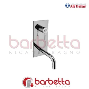 BATTERIA LAVABO A PARETE VERTICALE SENZA SCARICO GINGO FRATTINI 45035