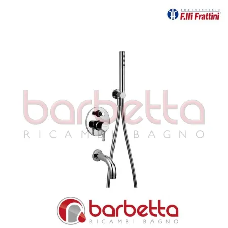 MONOCOMANDO INCASSO PER VASCA VANITY FRATTINI 72009