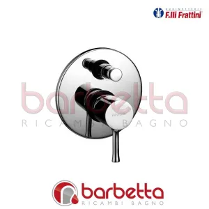 MONOCOMANDO INCASSO CON DEVIATORE AUTOMATICO VANITY FRATTINI 72010