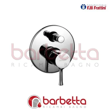 MONOCOMANDO INCASSO CON DEVIATORE AUTOMATICO VANITY FRATTINI 72010