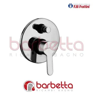 MONOCOMANDO INCASSO CON DEVIATORE AUTOMATICO MOCCA FRATTINI 60010