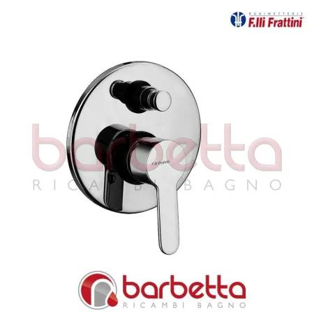 MONOCOMANDO INCASSO CON DEVIATORE AUTOMATICO MOCCA FRATTINI 60010