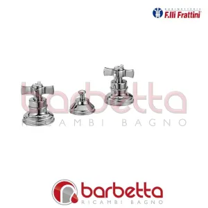 BATTERIA BIDET CON SCARICO MUSA FRATTINI 23103