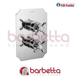MISCELATORE INCASSO DOCCIA TERMOSTATICO MUSA FRATTINI 23610