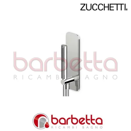 DOCCETTA CON SUPPORTO A MURO E PIASTRA NUDE SHOWER ZUCCHETTI Z94026