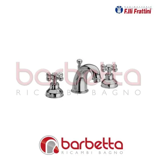 BATTERIA LAVABO CON SCARICO DEDRA FRATTINI 21054