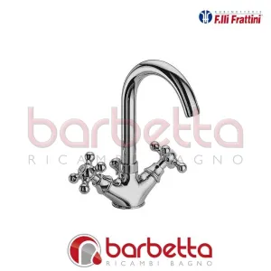 MONOFORO LAVABO BOCCA GIREVOLE CON SCARICO DEDRA FRATTINI 21064