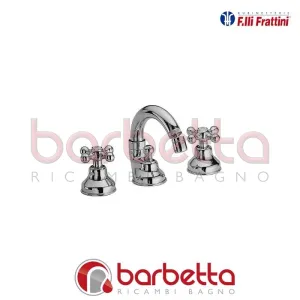 GRUPPO PER BIDET A 3 FORI CON SCARICO DEDRA FRATTINI 21104