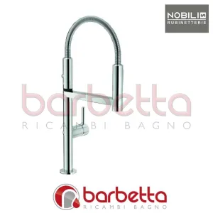 MISCELATORE LAVELLO CUCINA MOVE NICKEL SPAZZOLATO NOBILI MV92300/50IX