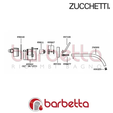 ROMPIGETTI CON RETINA ISYFRESH ZUCCHETTI R99329