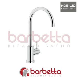 MISCELATORE LAVELLO CANNA GIREVOLE LIVE NICKEL SPAZZOLATO NOBILI LV00133IX