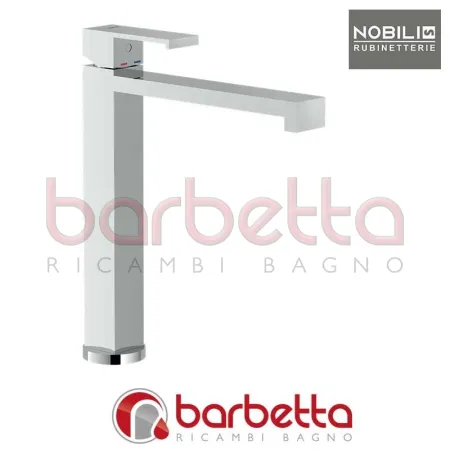 MISCELATORE MONOFORO LAVELLO CUCINA GIREVOLE SERIE MIA CROMO NOBILI MI102713CR