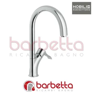 MISCELATORE MONOFORO LAVELLO CANNA GIREVOLE SERIE SOFI' CROMO NOBILI SI98113CR