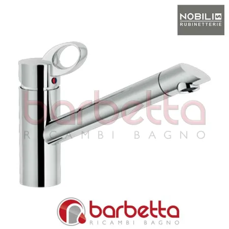 MISCELATORE MONOCOMANDO LAVELLO CANNA C ANELLO OZ CROMO NOBILI OZ113/1CR