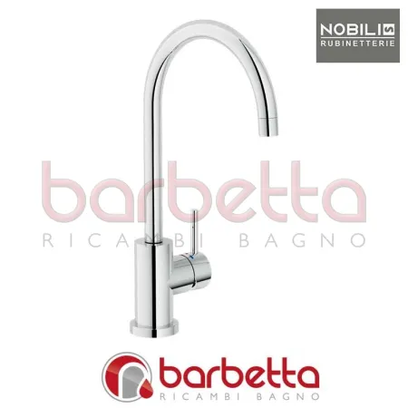 MISCELATORE LAVELLO CANNA GIREVOLE OZ LEVA T7 CROMO NOBILI OZ133/T7CR