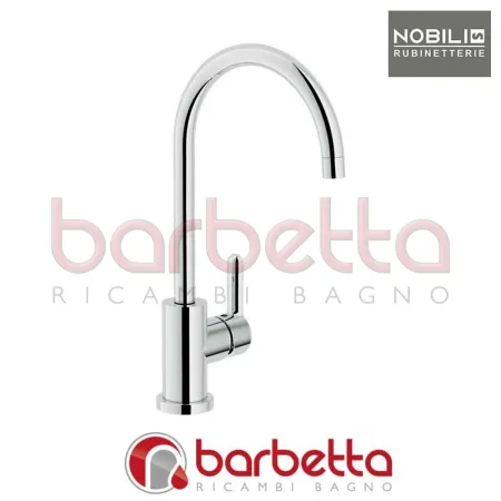 MISCELATORE LAVELLO CANNA GIREVOLE OMBRELLO SERIE ABC CROMO NOBILI AB87133CR