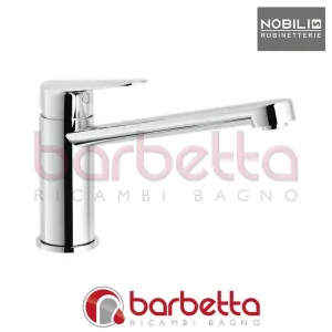 MISCELATORE MONOCOMANDO LAVELLO CUCINA GIREVOLE 360° SERIE BLUES A RISPARMIO ENERGETICO CROMO NOBILI BSE101113/25CR