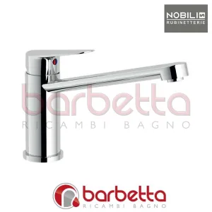MISCELATORE MONOCOMANDO LAVELLO CUCINA CANNA GIREVOLE SERIE BLUES CROMO NOBILI BS101113/1CR