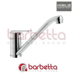 MISCELATORE MONOCOMANDO LAVELLO CUCINA CANNA GIREVOLE CORPO Ø 42.5 SERIE BLUES CROMO NOBILI BS101113/60CR