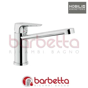 MISCELATORE MONOCOMANDO LAVELLO CUCINA CANNA GIREVOLE SERIE NOBI CROMO NOBILI NB84113/1CR