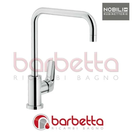 MISCELATORE LAVELLO CANNA GIREVOLE U SERIE NOBI CROMO NOBILI NB84134CR