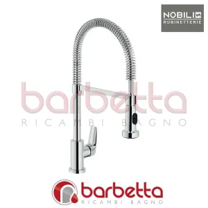 MISCELATORE LAVELLO DOCCETTA 2 FUNZIONI PULL-DOWN NDW DISC SERIE NOBI CROMO NOBILI NB84300/3CR