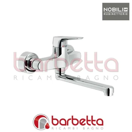 MISCELATORE LAVELLO A PARETE NOBI CROMO NOBILI NB84115CR