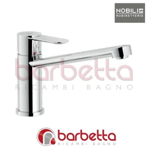 MISCELATORE MONOCOMANDO LAVELLO CUCINA GIREVOLE 360° SERIE SAND CROMO NOBILI SA99113/25CR