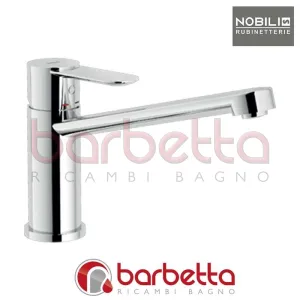 MISCELATORE MONOCOMANDO LAVELLO CUCINA CANNA GIREVOLE SERIE SAND CROMO NOBILI SA99113/1CR