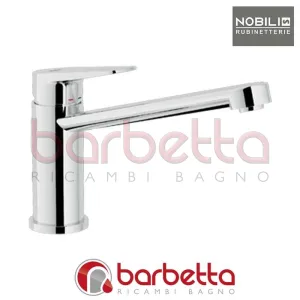 MISCELATORE MONOCOMANDO LAVELLO CUCINA GIREVOLE 360° SERIE SKY CROMO NOBILI SY97113/25CR