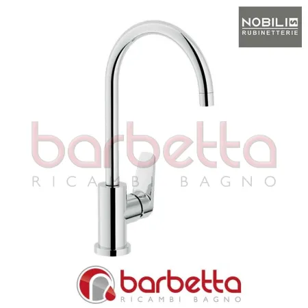MISCELATORE LAVELLO CANNA GIREVOLE OMBRELLO SERIE SKY CROMO NOBILI SY97133CR