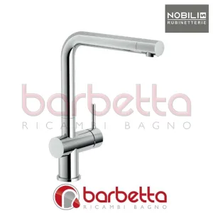 MISCELATORE MONOCOMANDO LAVELLO CUCINA CANNA GIREVOLE SOTTOFINESTRA SERIE LIVE CROMO NOBILI LV00113/70CR