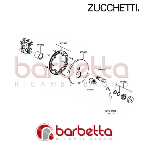 GHIERA E COPRIGHIERA ISY ZUCCHETTI R97854