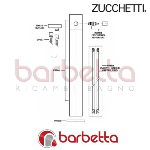 DUPLEX ISY ZUCCHETTI R98149