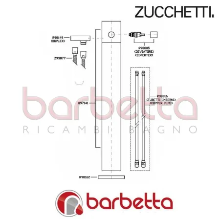 DUPLEX ISY ZUCCHETTI R98149