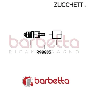 DEVIATORE CON POMOLO ISY ZUCCHETTI R98805