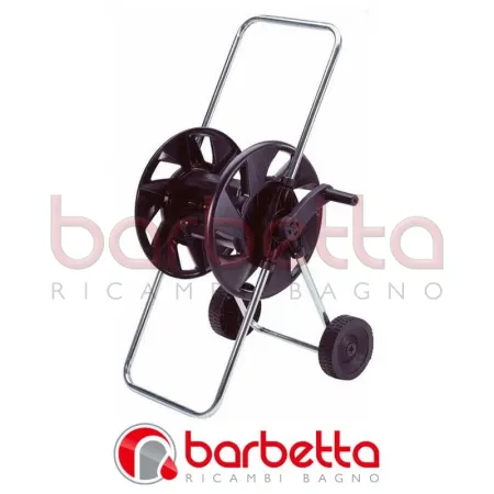 CARRELLO AVVOLGITUBO ‘DROP 60’ IN ACCIAIO 60 MT