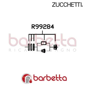 VITI E GUARNIZIONI FIX TUBI/MANIGLIE ISY ZUCCHETTI R99284