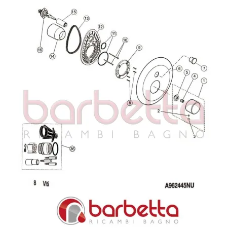 VITI IQ IDEAL STANDARD A962445NU