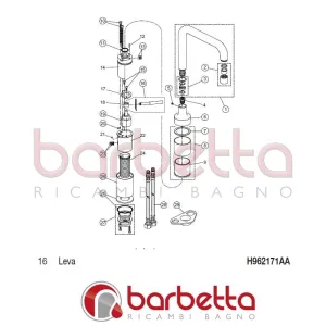 LEVA IQ IDEAL STANDARD H962171AA