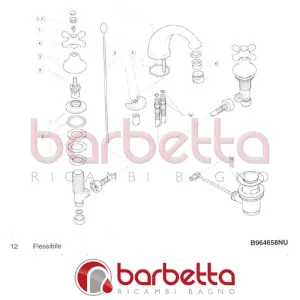 FLESSIBILE DOMIA IDEAL STANDARD B964658NU