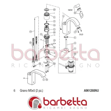GRANO M5X5 GLANCE IDEAL STANDARD A961268NU