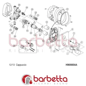 CAPPUCCIO GLANCE IDEAL STANDARD H960680AA