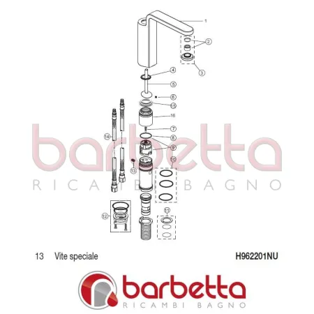 VITE SPECIALE GLANCE IDEAL STANDARD H962201NU