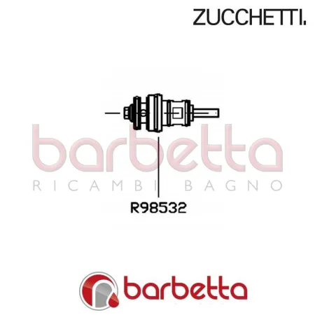 DEVIATORE INCASSO WOSH ZUCCHETTI R98532