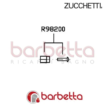 ADATTATORE E VITE WOSH ZUCCHETTI R98200