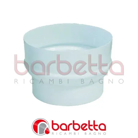 AUMENTO SMALTATO D. mm 100-120 col. bianco